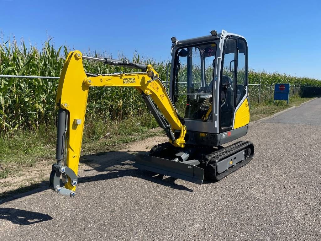 Minibagger Türe ait Wacker Neuson ET18, Neumaschine içinde Sittard (resim 2)