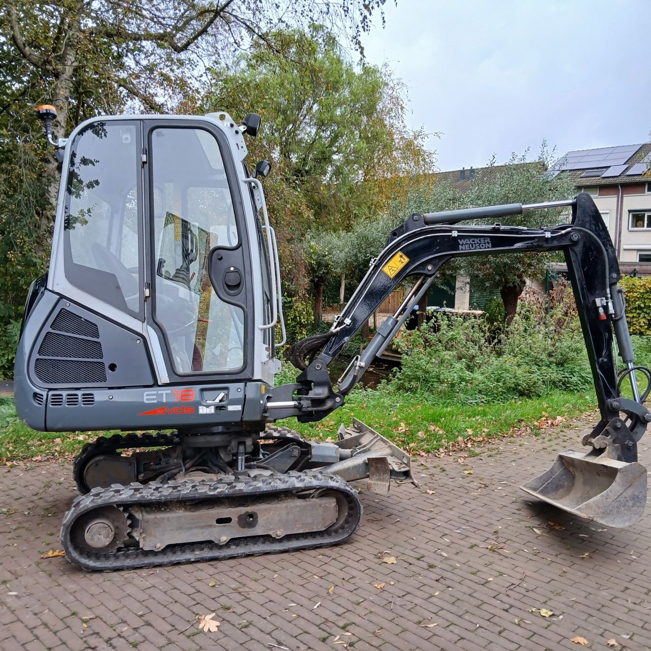 Minibagger van het type Wacker Neuson Et18., Gebrauchtmaschine in Alblasserdam (Foto 4)