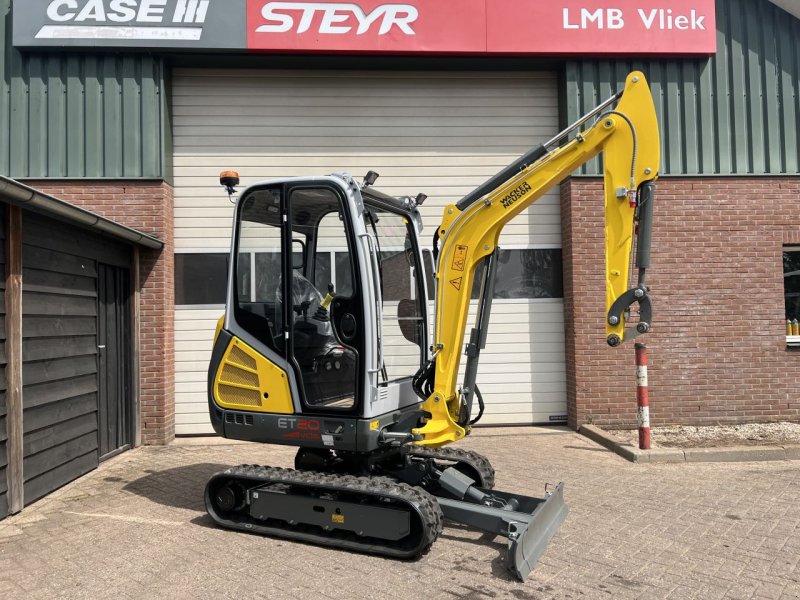 Minibagger of the type Wacker Neuson ET20, Neumaschine in Putten (Picture 1)