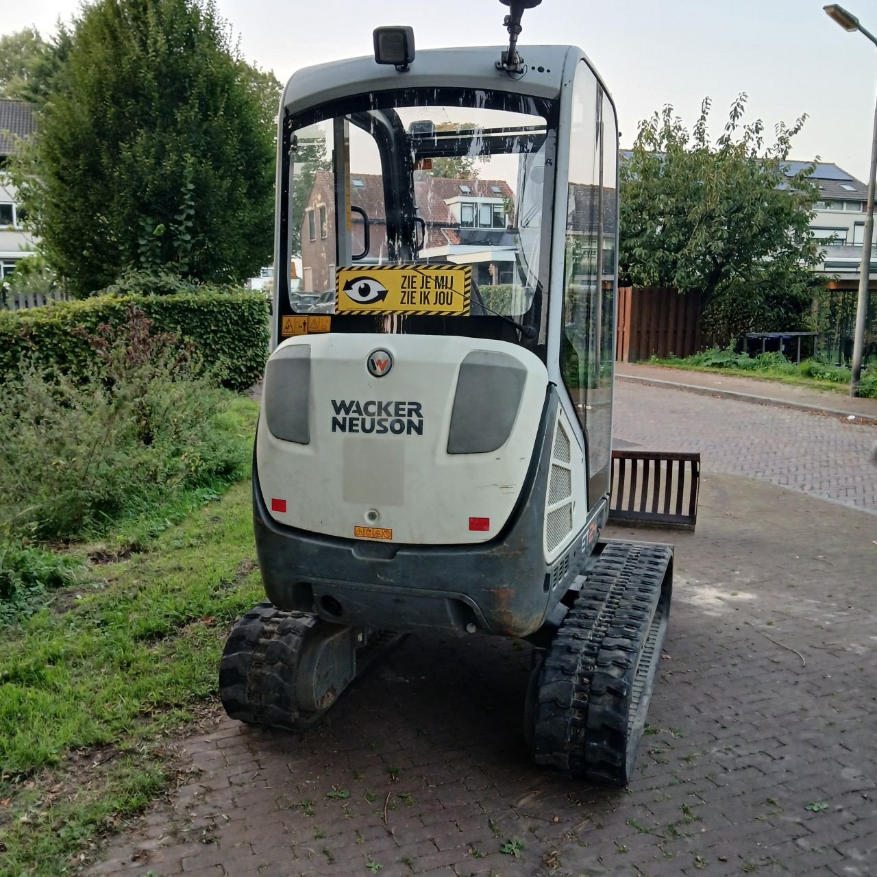 Minibagger Türe ait Wacker Neuson ET24., Gebrauchtmaschine içinde Alblasserdam (resim 5)