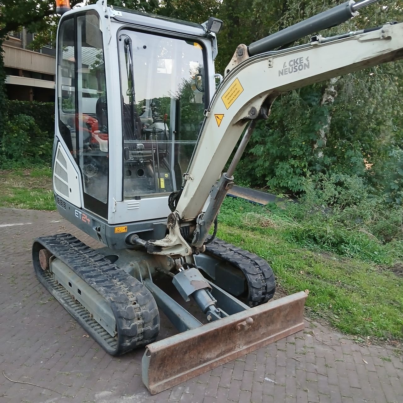 Minibagger Türe ait Wacker Neuson ET24., Gebrauchtmaschine içinde Alblasserdam (resim 2)