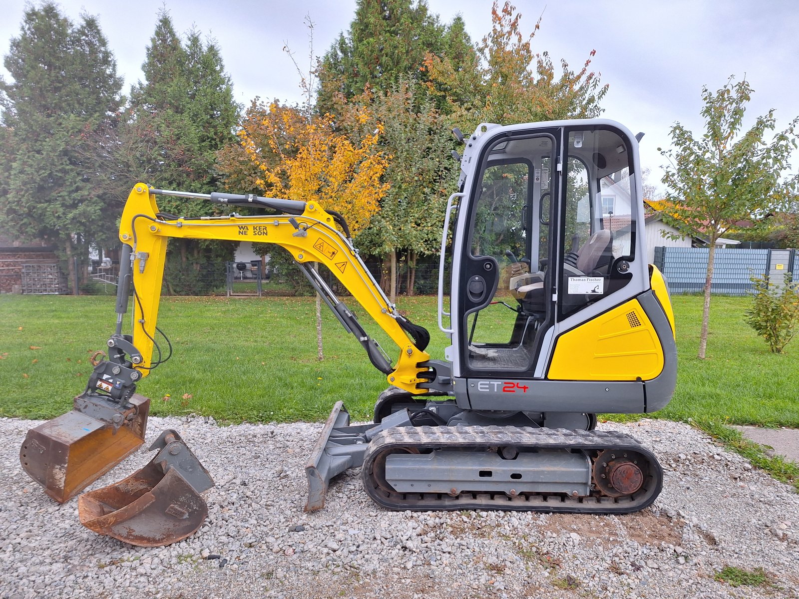 Minibagger tipa Wacker Neuson ET24, Gebrauchtmaschine u Hollenbach (Slika 1)