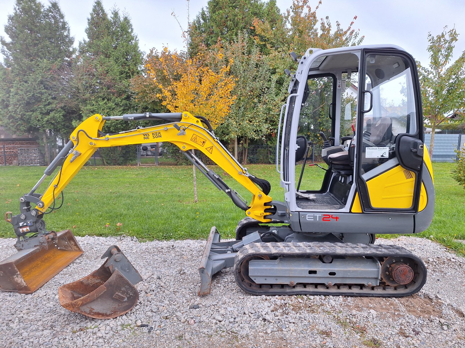 Minibagger типа Wacker Neuson ET24, Gebrauchtmaschine в Hollenbach (Фотография 2)