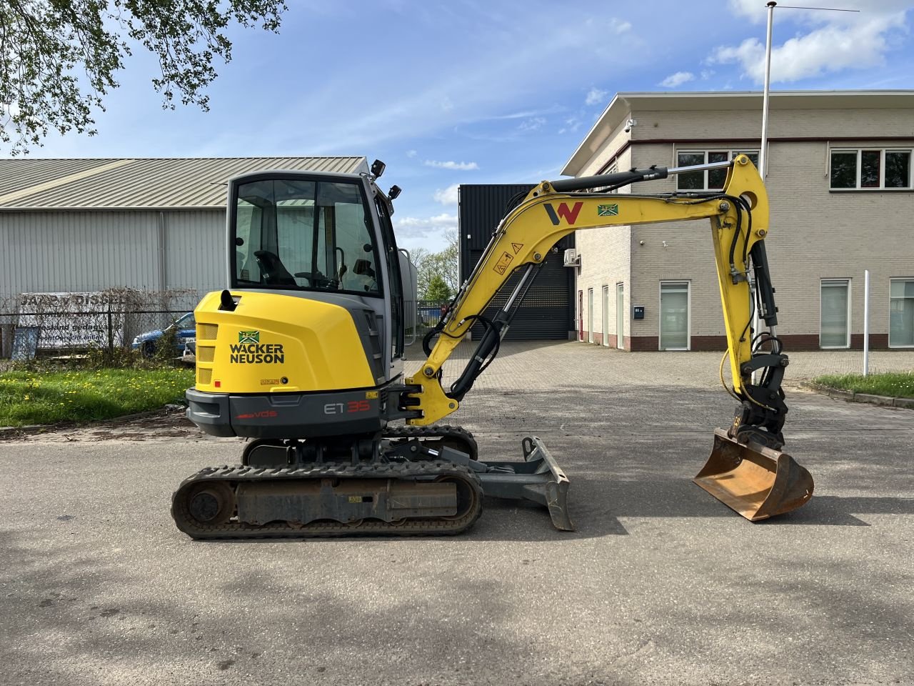 Minibagger Türe ait Wacker Neuson ET35, Gebrauchtmaschine içinde Doetinchem (resim 5)