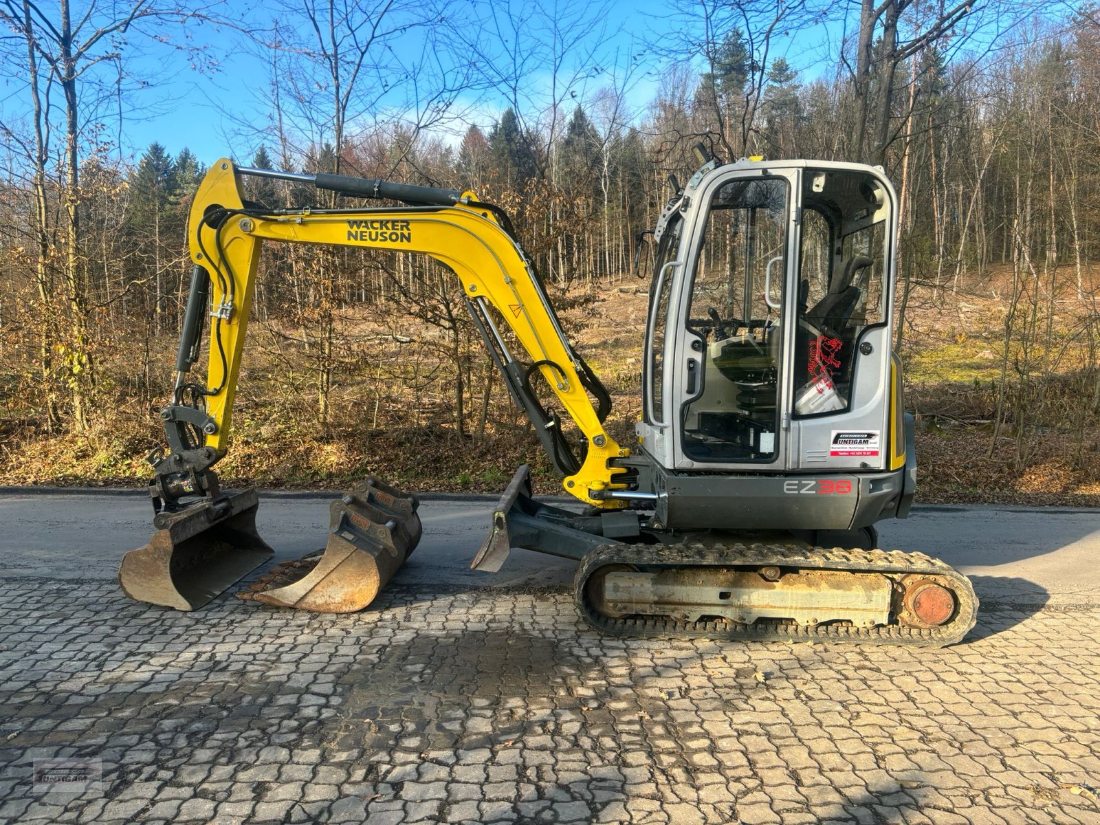 Minibagger des Typs Wacker Neuson EZ 38, Gebrauchtmaschine in Deutsch - Goritz (Bild 1)