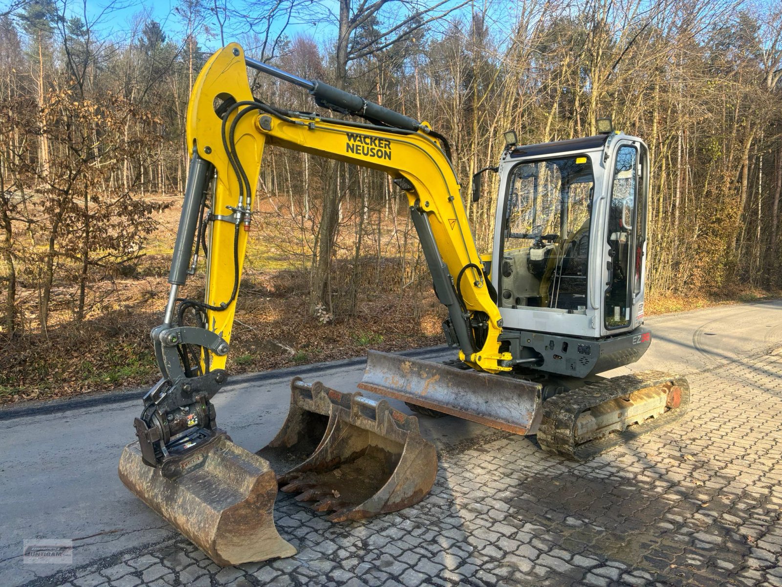 Minibagger des Typs Wacker Neuson EZ 38, Gebrauchtmaschine in Deutsch - Goritz (Bild 3)