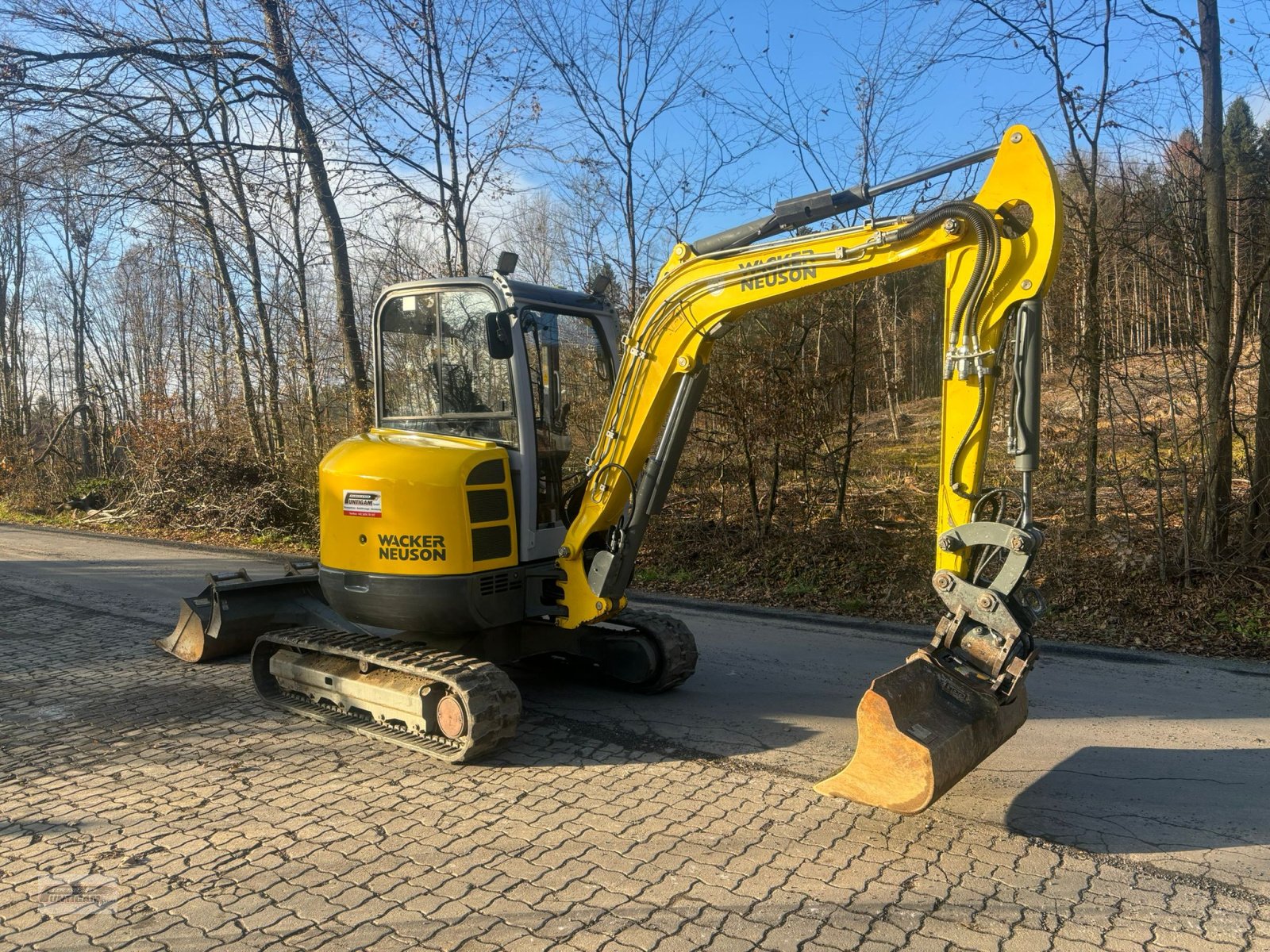 Minibagger des Typs Wacker Neuson EZ 38, Gebrauchtmaschine in Deutsch - Goritz (Bild 4)