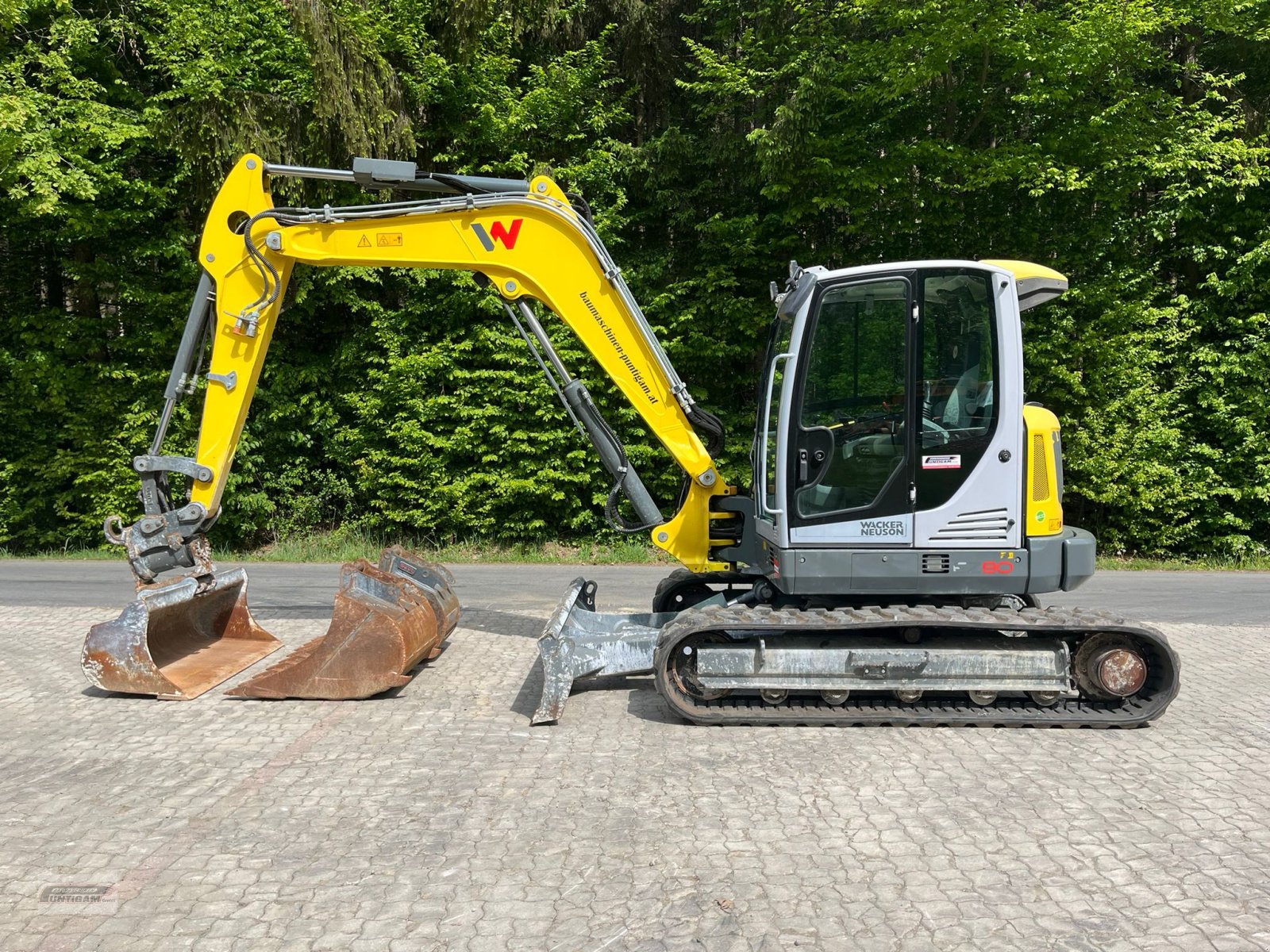 Minibagger des Typs Wacker Neuson EZ 80, Gebrauchtmaschine in Deutsch - Goritz (Bild 1)