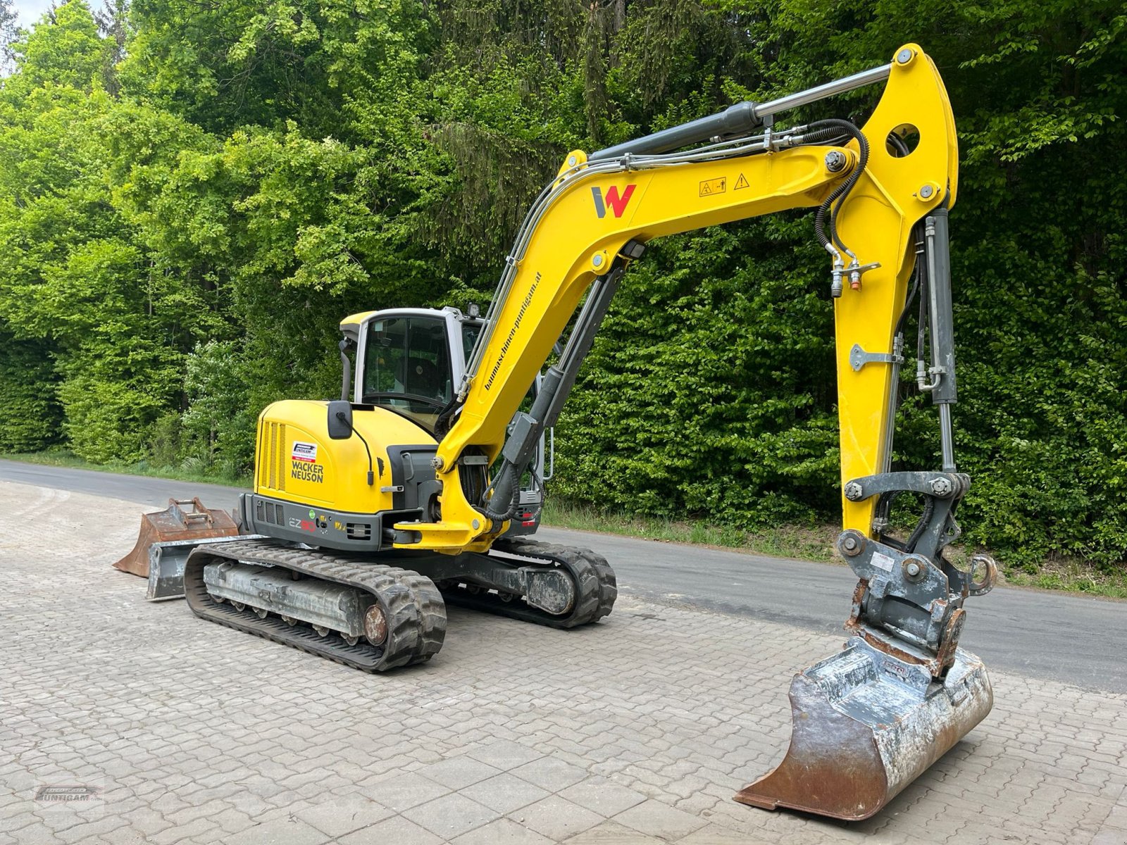 Minibagger des Typs Wacker Neuson EZ 80, Gebrauchtmaschine in Deutsch - Goritz (Bild 4)