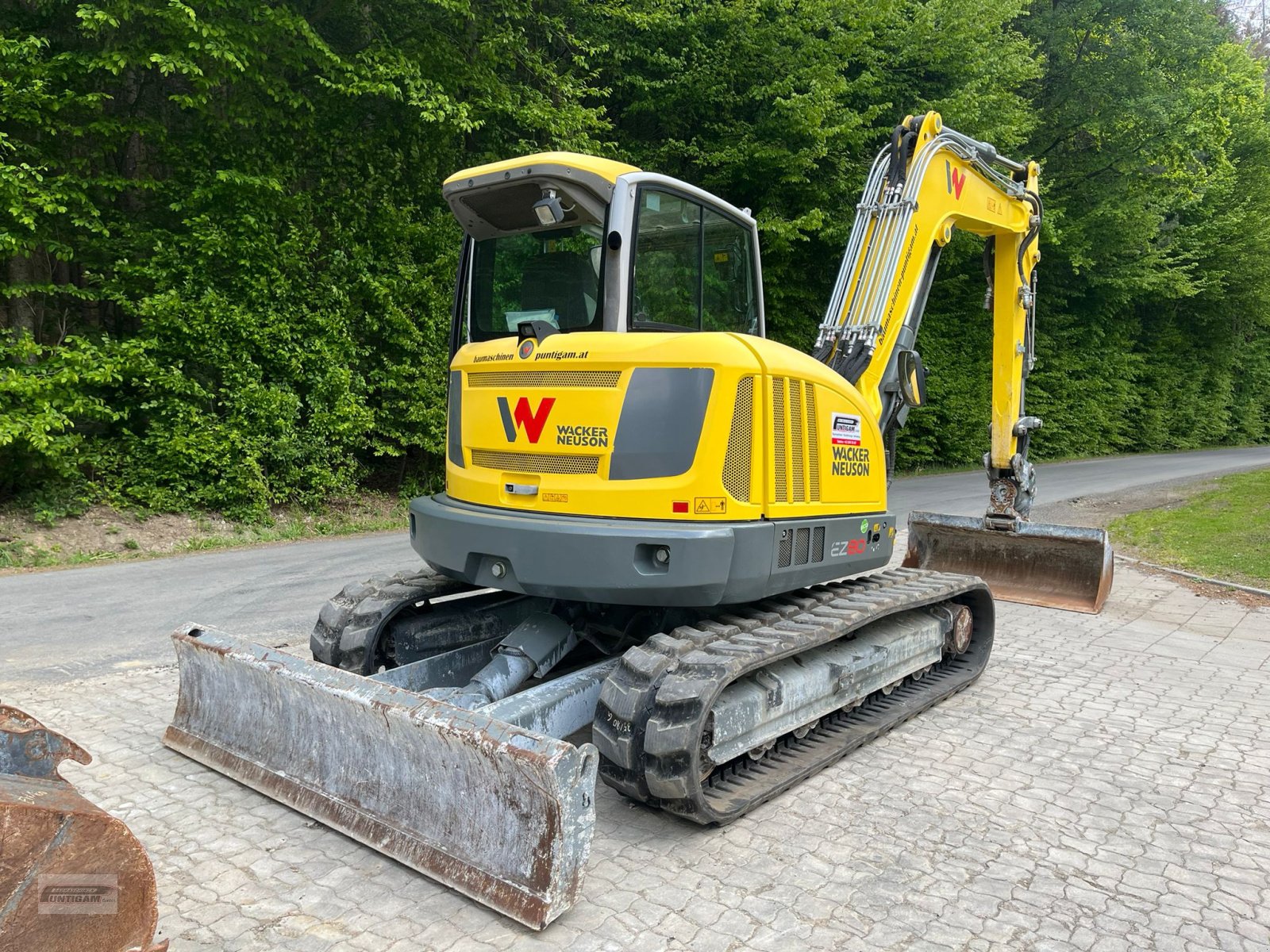 Minibagger des Typs Wacker Neuson EZ 80, Gebrauchtmaschine in Deutsch - Goritz (Bild 8)