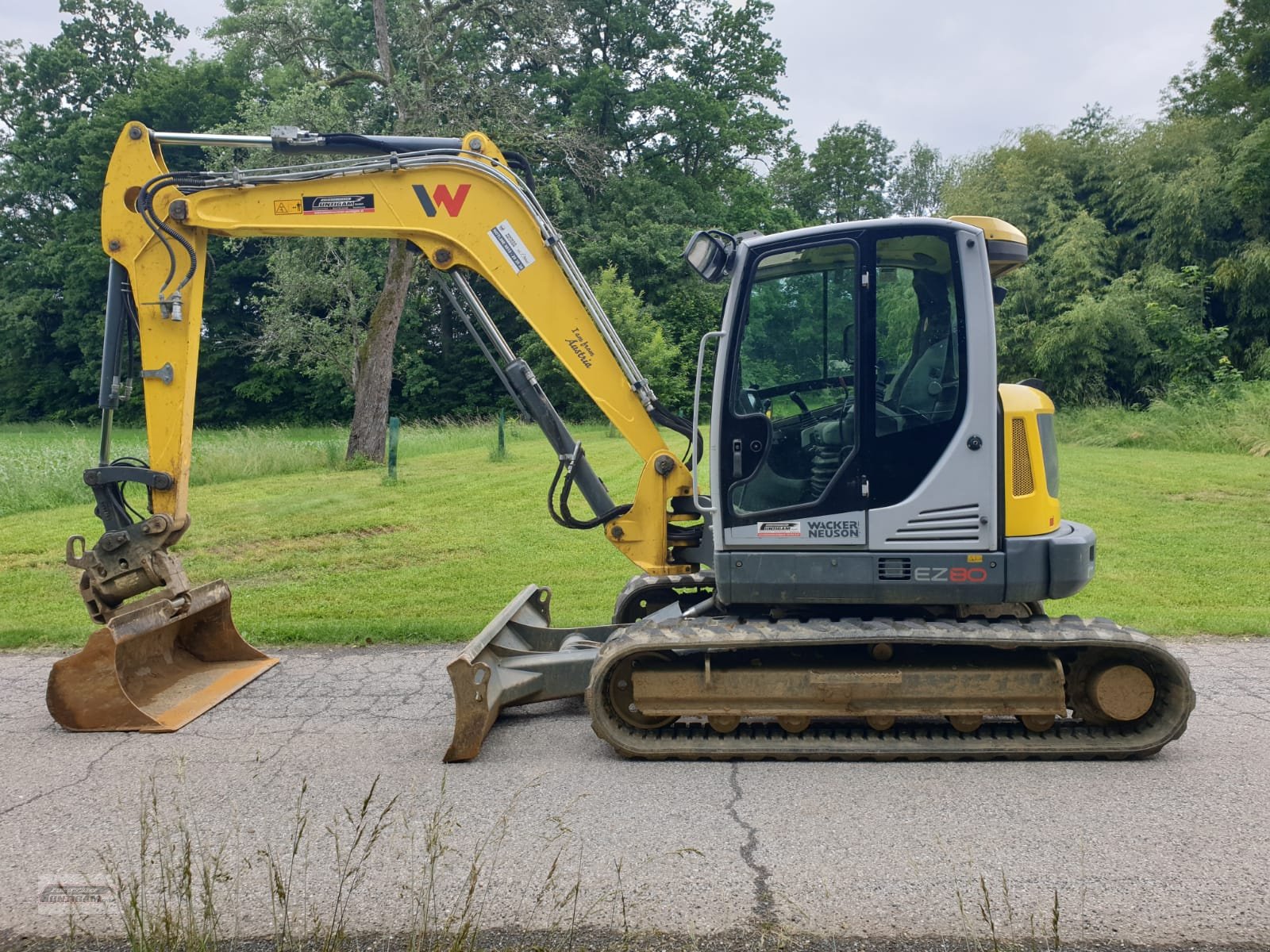 Minibagger του τύπου Wacker Neuson EZ 80, Gebrauchtmaschine σε Deutsch - Goritz (Φωτογραφία 1)