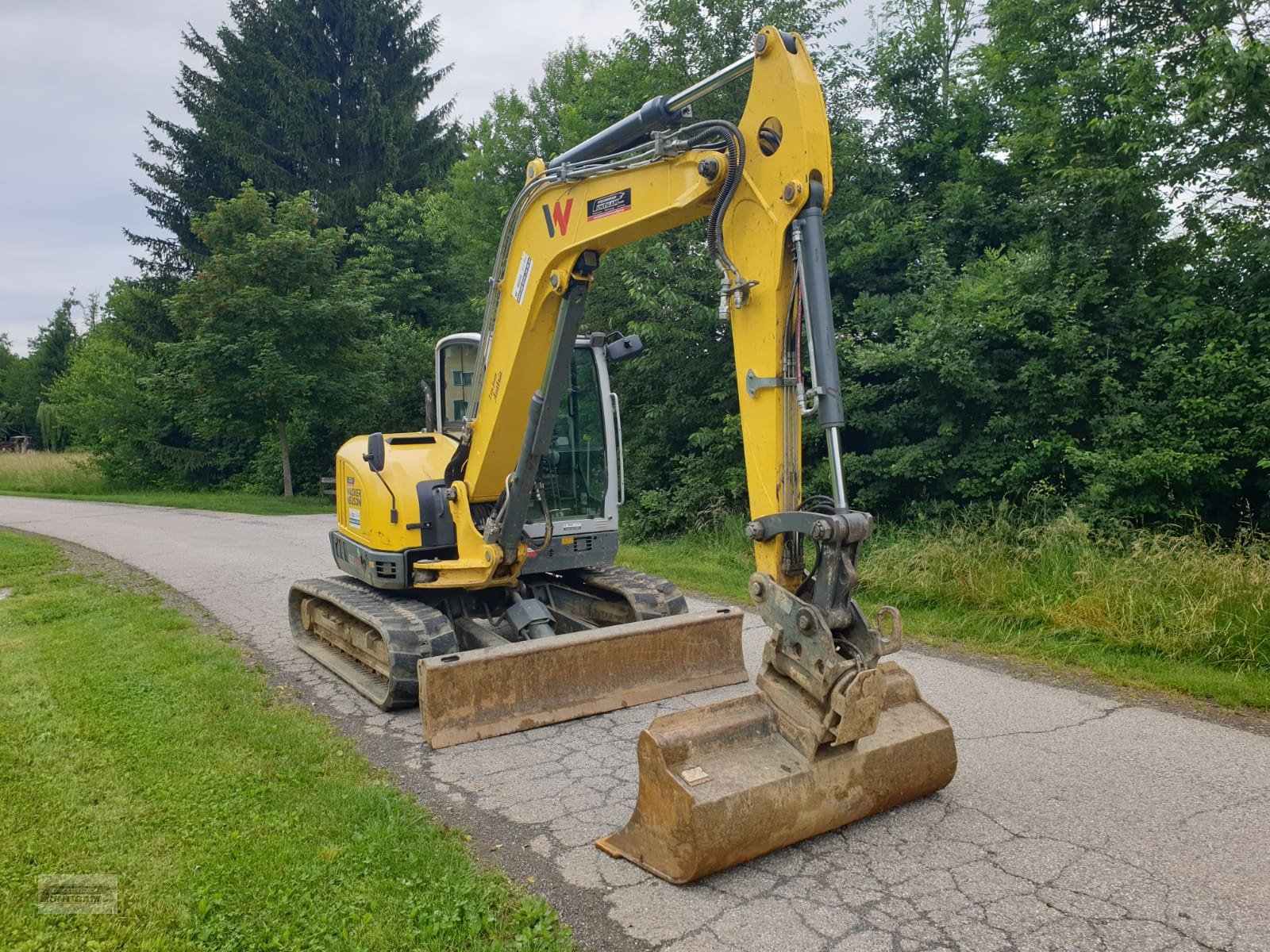 Minibagger от тип Wacker Neuson EZ 80, Gebrauchtmaschine в Deutsch - Goritz (Снимка 4)