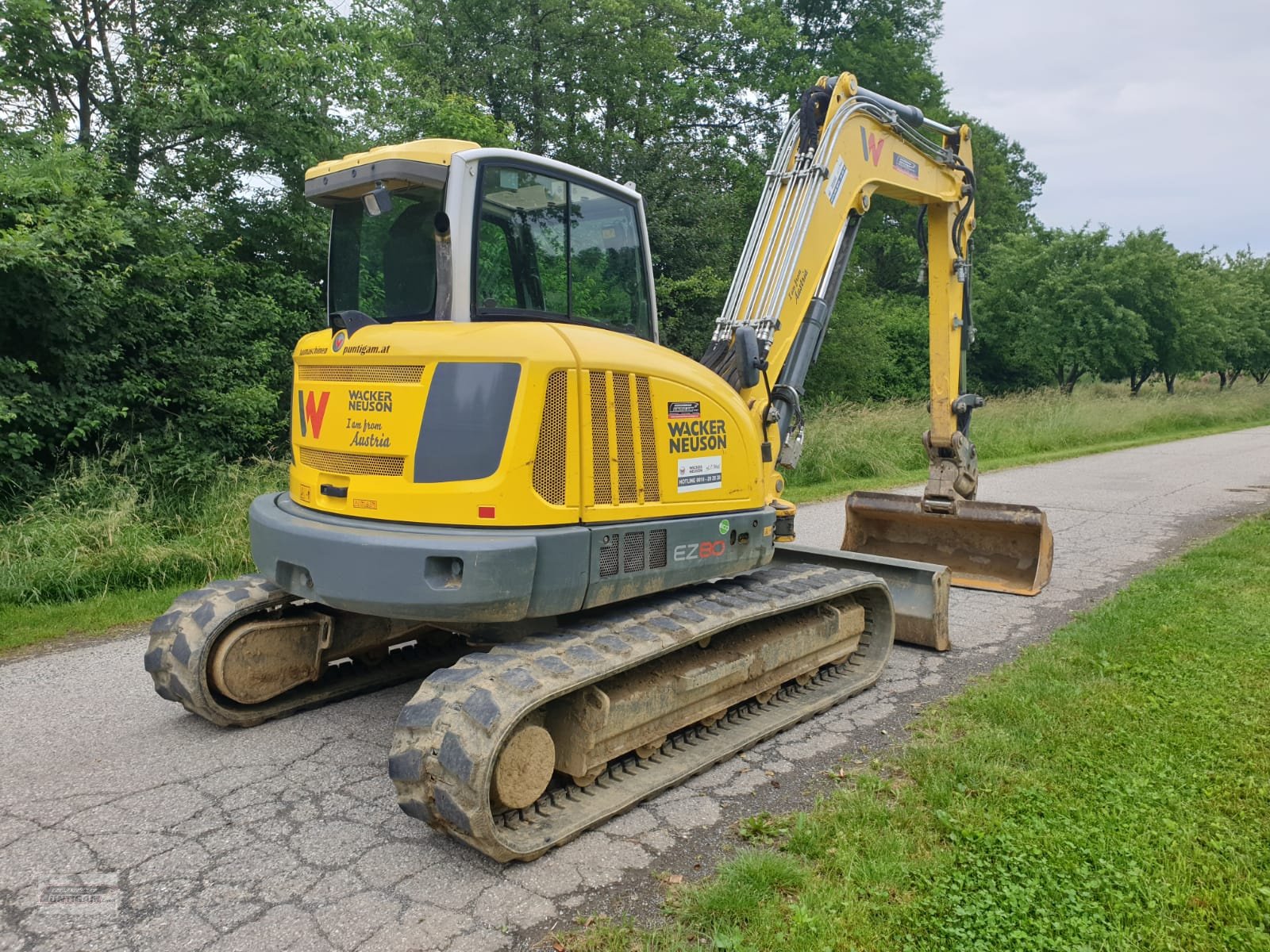 Minibagger del tipo Wacker Neuson EZ 80, Gebrauchtmaschine en Deutsch - Goritz (Imagen 8)