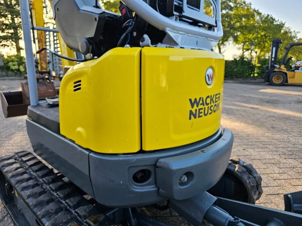 Minibagger des Typs Wacker Neuson Ez17 2018 1270 uur graafmachine minigraver, Gebrauchtmaschine in Scherpenzeel (Bild 9)