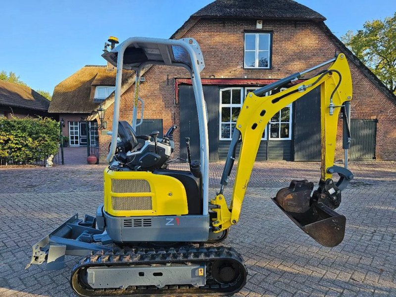 Minibagger van het type Wacker Neuson Ez17 2018 1270 uur graafmachine minigraver, Gebrauchtmaschine in Scherpenzeel