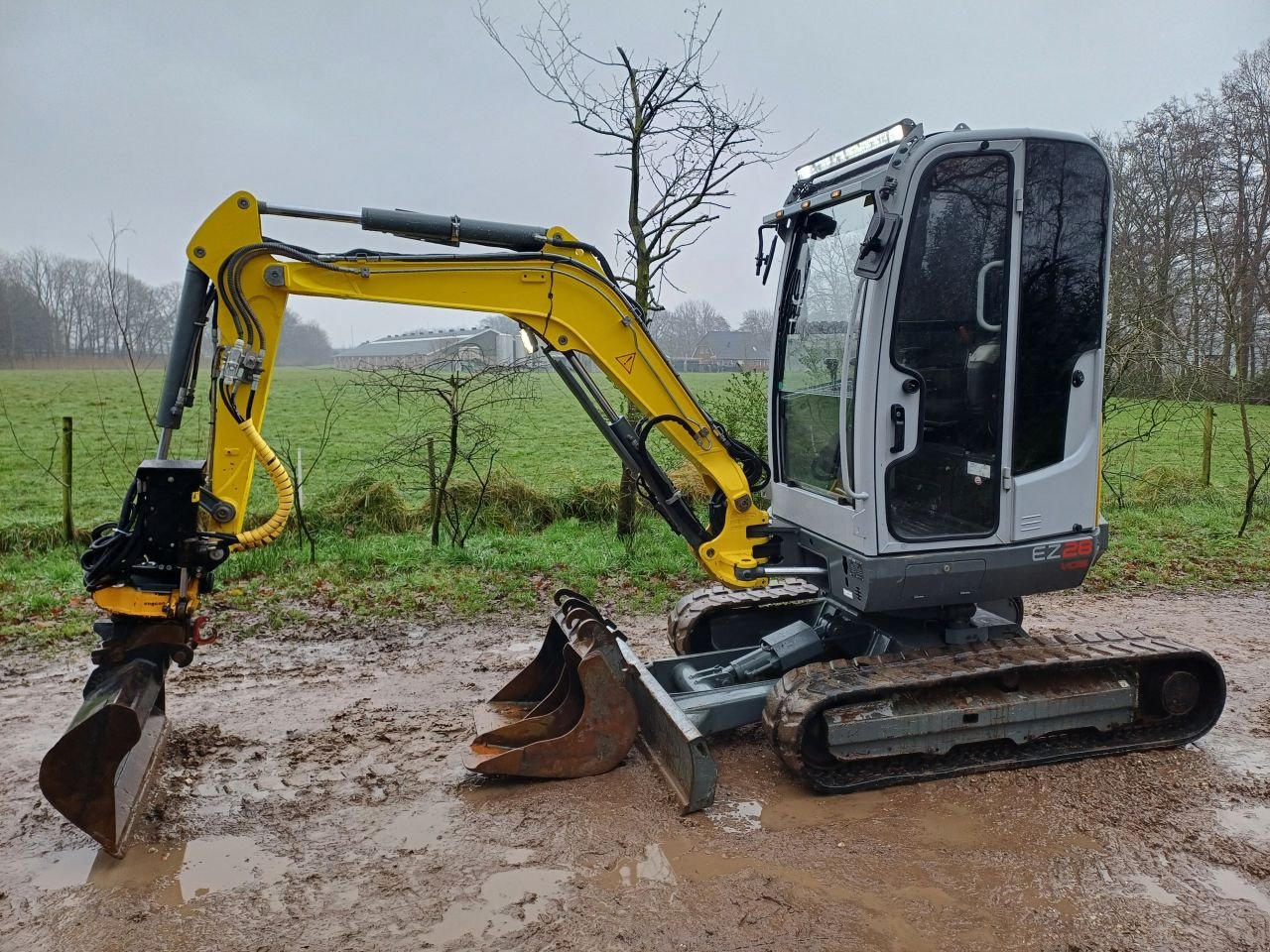 Minibagger typu Wacker Neuson EZ28, Gebrauchtmaschine w Terschuur (Zdjęcie 1)