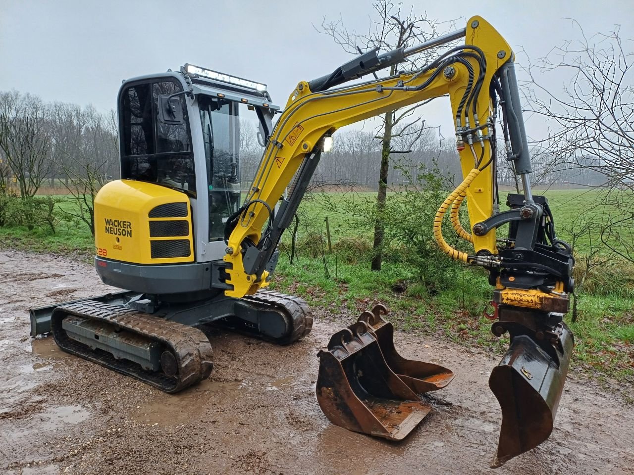 Minibagger typu Wacker Neuson EZ28, Gebrauchtmaschine w Terschuur (Zdjęcie 9)