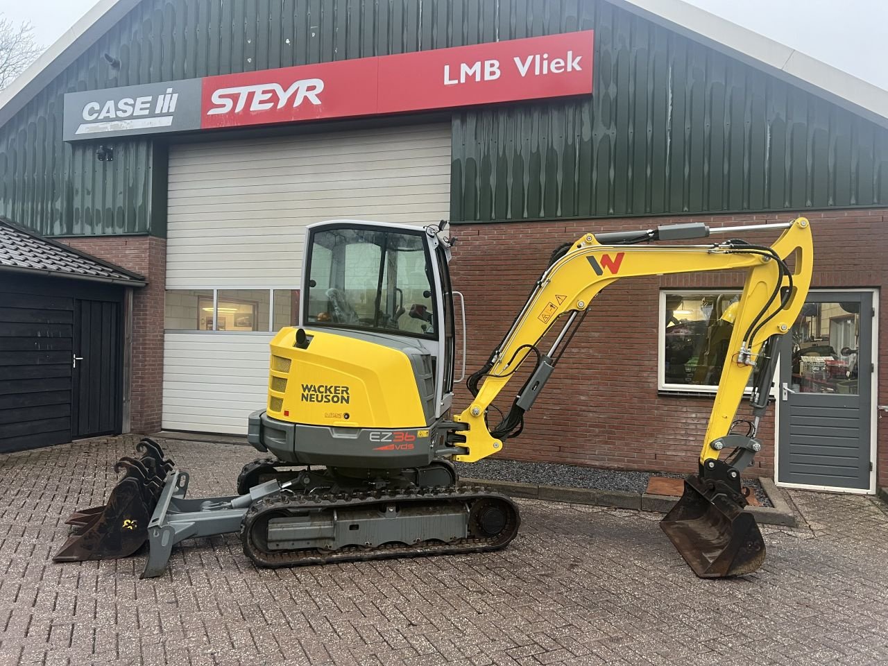 Minibagger типа Wacker Neuson ez36, Gebrauchtmaschine в Putten (Фотография 4)