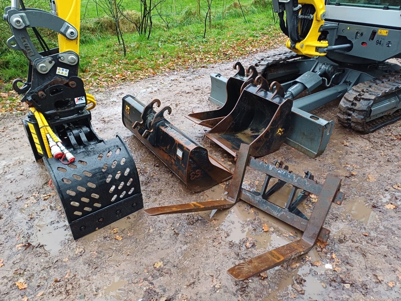 Minibagger tipa Wacker Neuson EZ36, Gebrauchtmaschine u Terschuur (Slika 2)