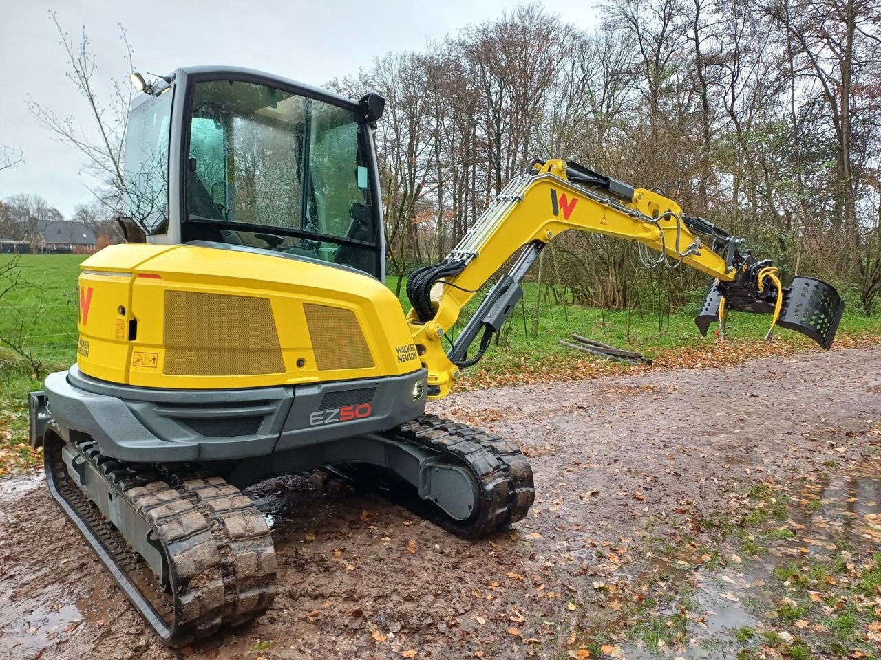 Minibagger tipa Wacker Neuson EZ50, Gebrauchtmaschine u Terschuur (Slika 2)