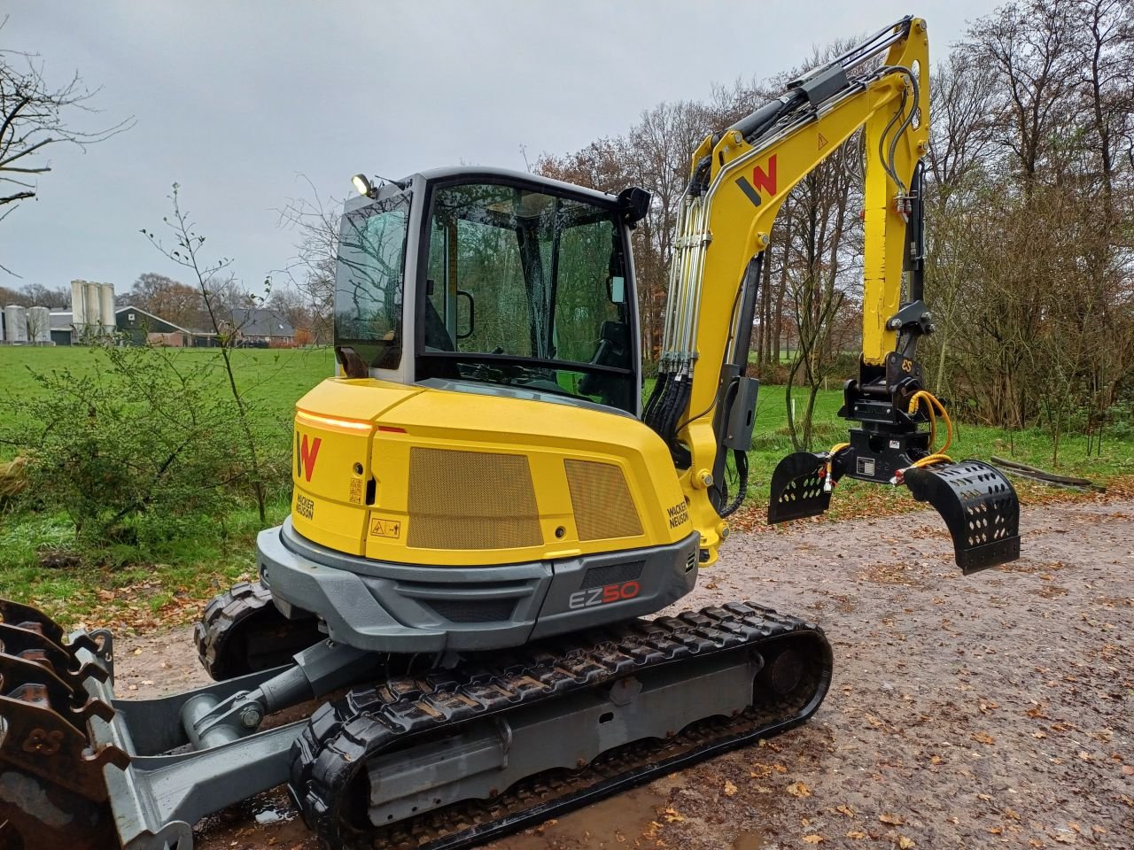 Minibagger tipa Wacker Neuson EZ50, Gebrauchtmaschine u Terschuur (Slika 7)