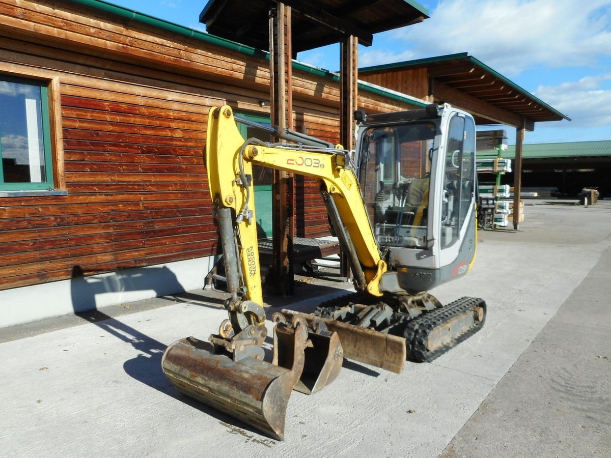 Minibagger Türe ait Wacker Neuson NEUSON 2003-2 VDS System! ( 2.242kg ), Gebrauchtmaschine içinde St. Nikolai ob Draßling (resim 2)