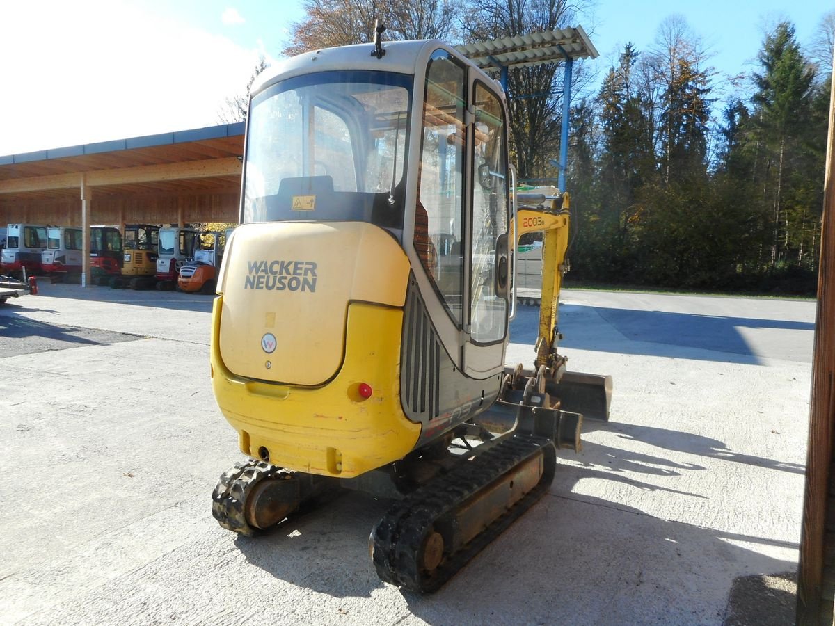 Minibagger Türe ait Wacker Neuson NEUSON 2003-2 VDS System! ( 2.242kg ), Gebrauchtmaschine içinde St. Nikolai ob Draßling (resim 3)