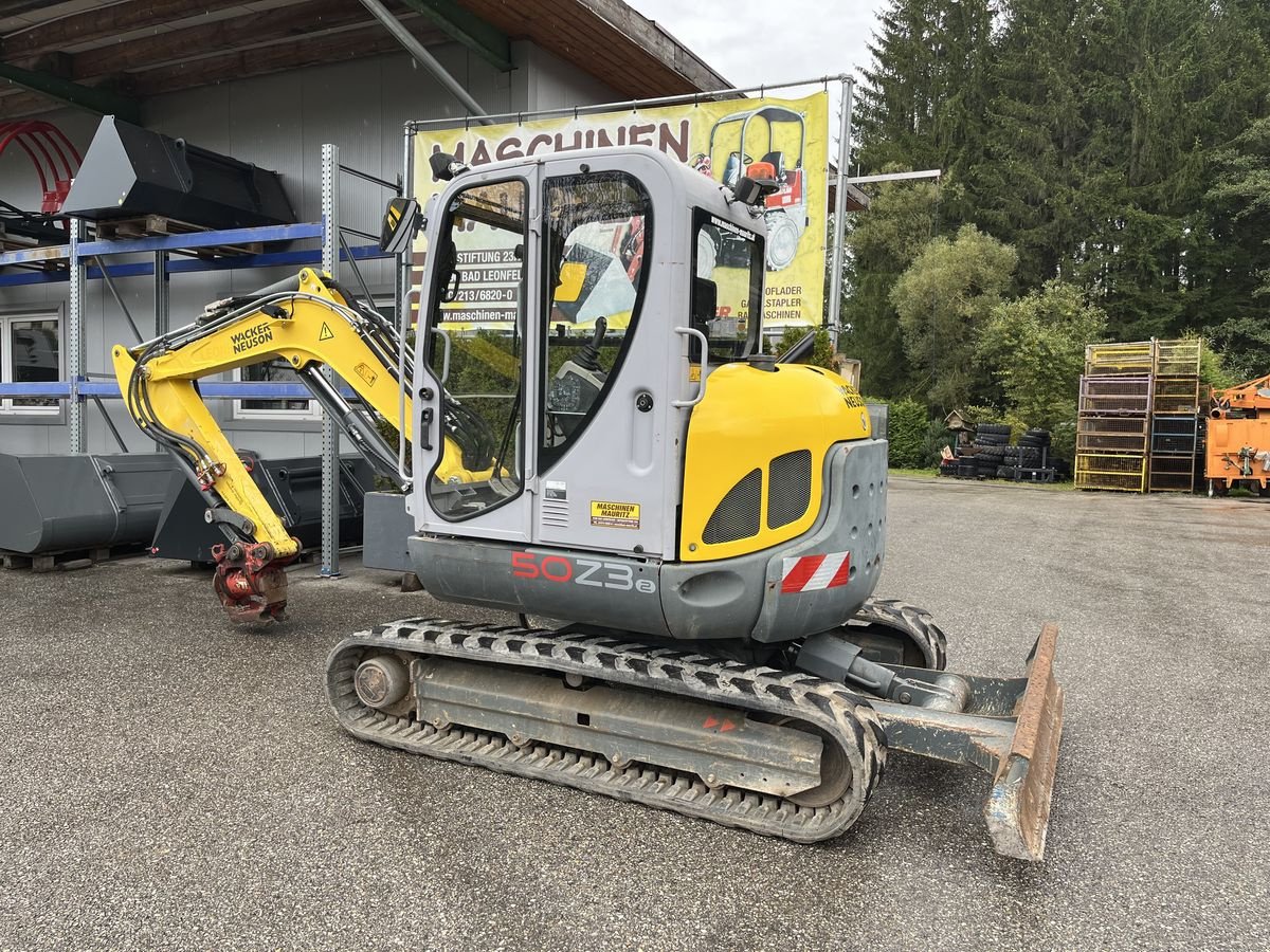 Minibagger van het type Wacker Neuson Neuson 50Z3 Powertilt, Gebrauchtmaschine in Bad Leonfelden (Foto 12)