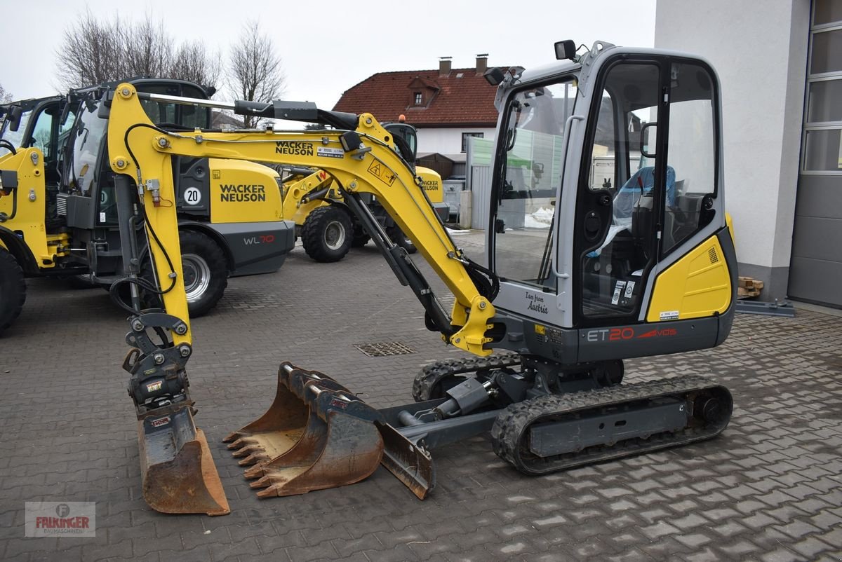 Minibagger του τύπου Wacker Neuson Neuson ET20 VDS mit Powertilt, Gebrauchtmaschine σε Putzleinsdorf (Φωτογραφία 1)