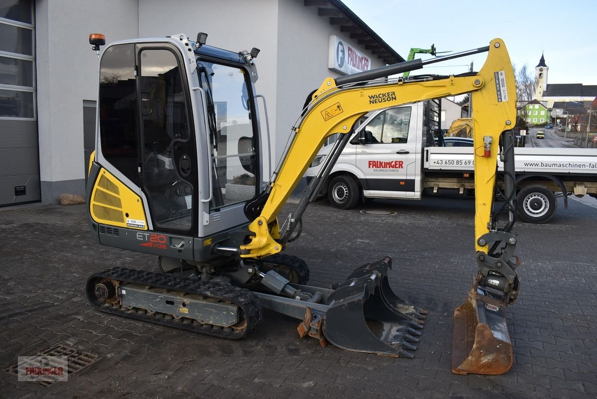 Minibagger du type Wacker Neuson Neuson ET20 VDS mit Powertilt, Gebrauchtmaschine en Putzleinsdorf (Photo 2)