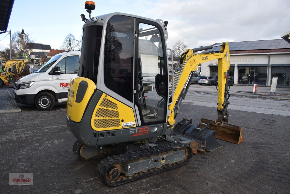 Minibagger del tipo Wacker Neuson Neuson ET20 VDS mit Powertilt, Gebrauchtmaschine In Putzleinsdorf (Immagine 4)