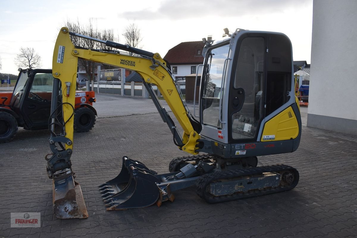 Minibagger of the type Wacker Neuson Neuson ET20 VDS mit Powertilt, Gebrauchtmaschine in Putzleinsdorf (Picture 1)