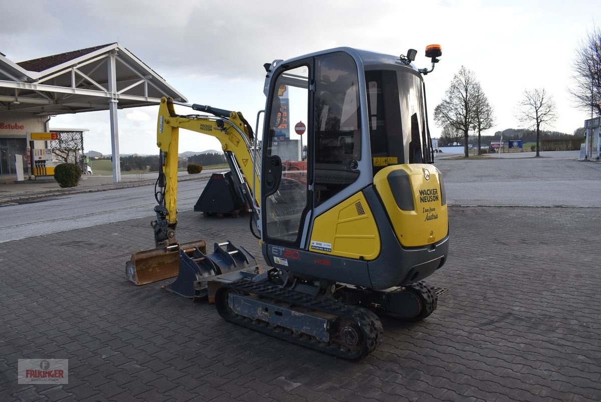 Minibagger του τύπου Wacker Neuson Neuson ET20 VDS mit Powertilt, Gebrauchtmaschine σε Putzleinsdorf (Φωτογραφία 3)