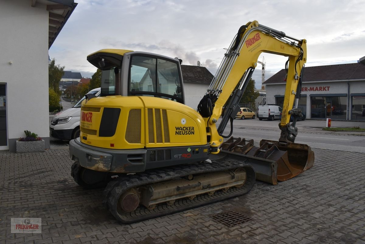 Minibagger a típus Wacker Neuson Neuson ET90 mit Powertilt, Gebrauchtmaschine ekkor: Putzleinsdorf (Kép 4)