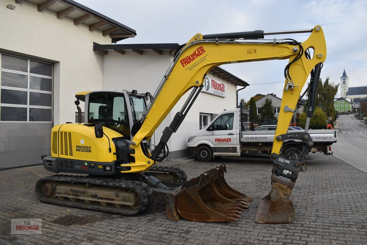 Minibagger tipa Wacker Neuson Neuson ET90 mit Powertilt, Gebrauchtmaschine u Putzleinsdorf (Slika 2)