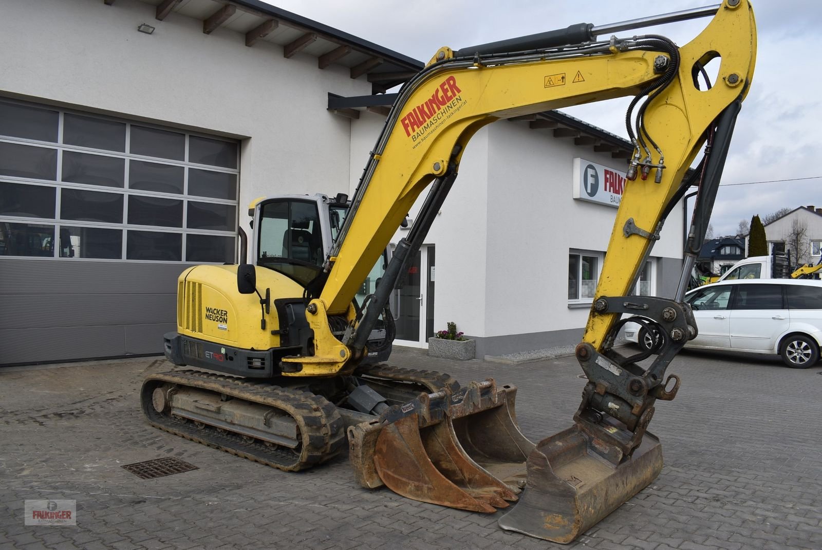 Minibagger типа Wacker Neuson Neuson ET90 mit Powertilt, Gebrauchtmaschine в Putzleinsdorf (Фотография 2)