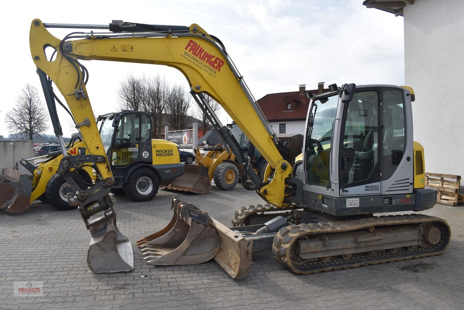 Minibagger типа Wacker Neuson Neuson ET90 mit Powertilt, Gebrauchtmaschine в Putzleinsdorf (Фотография 1)