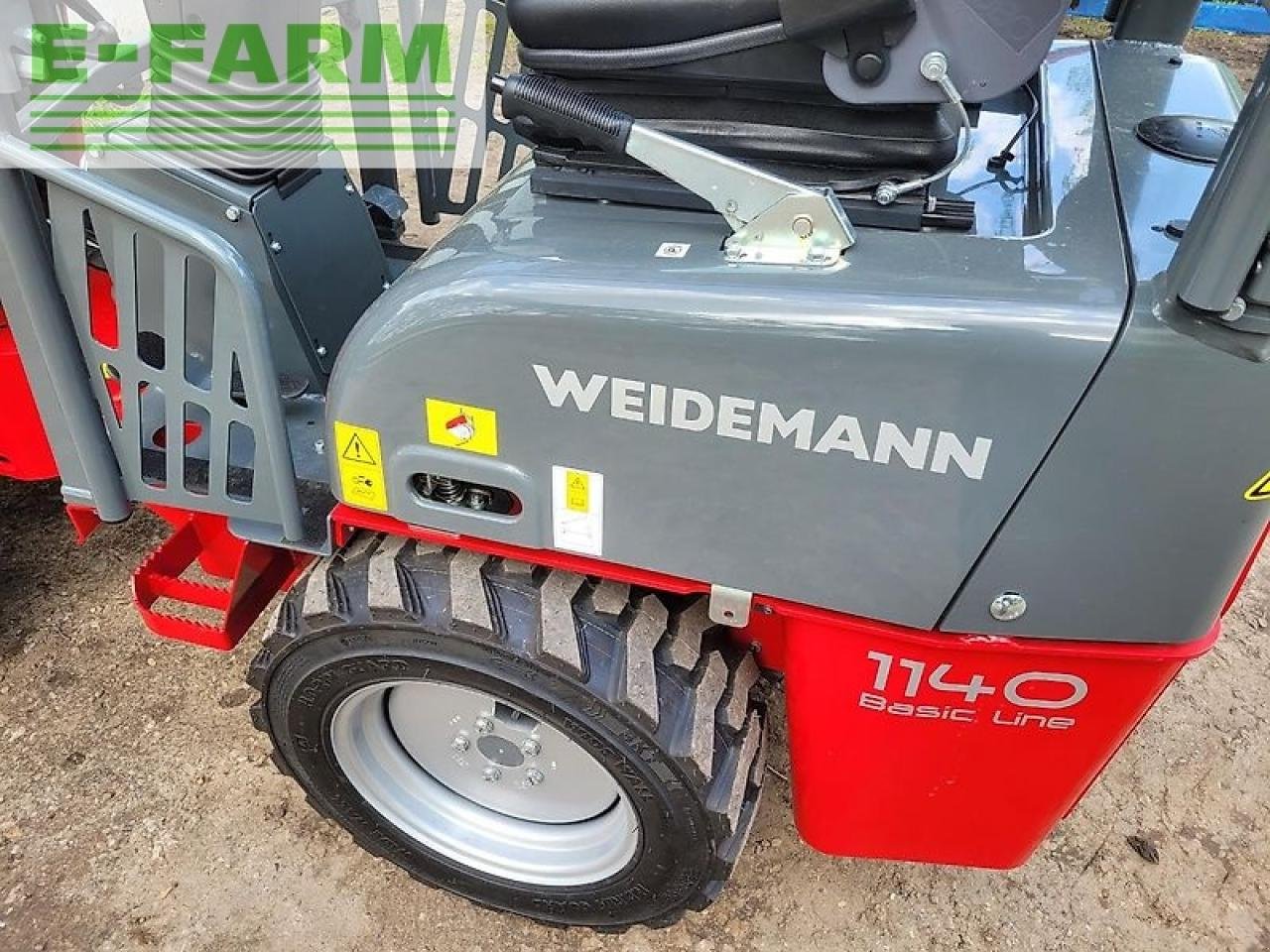 Minibagger от тип Weidemann  1140 basic line schaufel + palettengabel, Gebrauchtmaschine в TRAVENTHAL (Снимка 19)