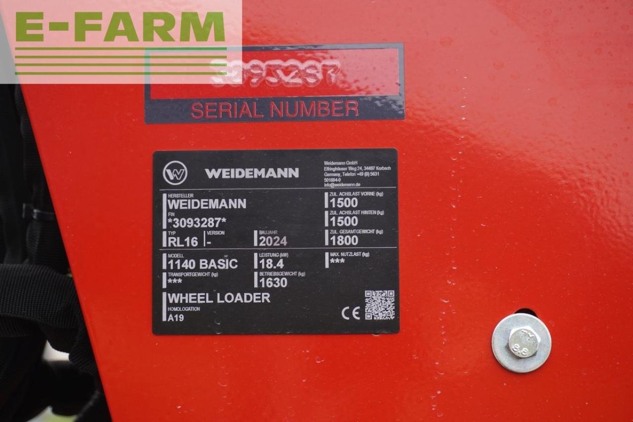 Minibagger za tip Weidemann  1140 light hydro, Gebrauchtmaschine u Korneuburg (Slika 11)