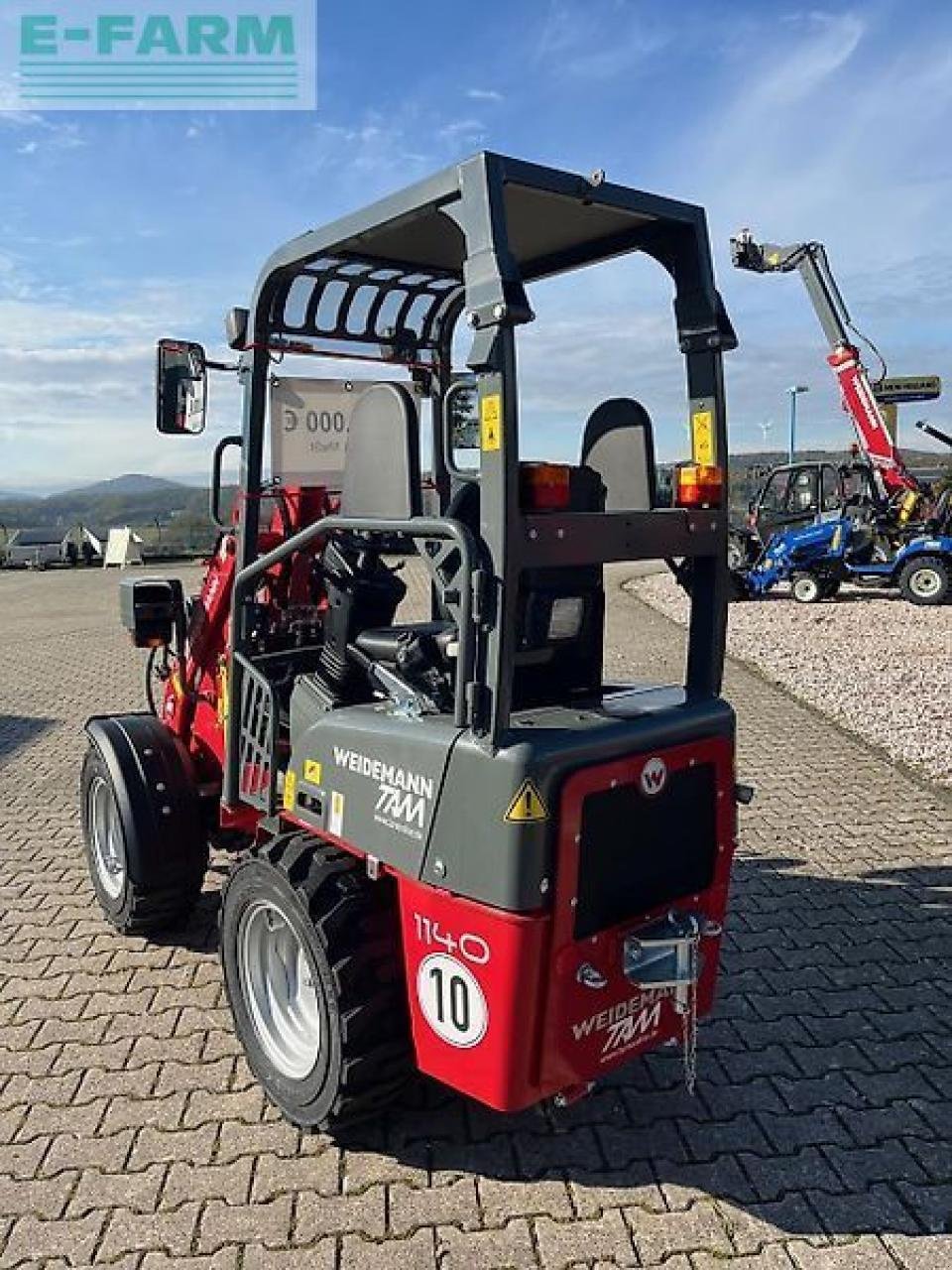 Minibagger des Typs Weidemann  1140, Gebrauchtmaschine in ANRODE / OT LENGEFELD (Bild 3)