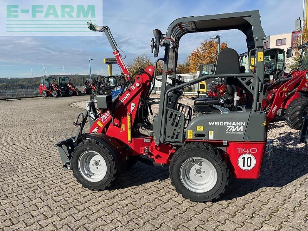 Minibagger des Typs Weidemann  1140, Gebrauchtmaschine in ANRODE / OT LENGEFELD (Bild 4)