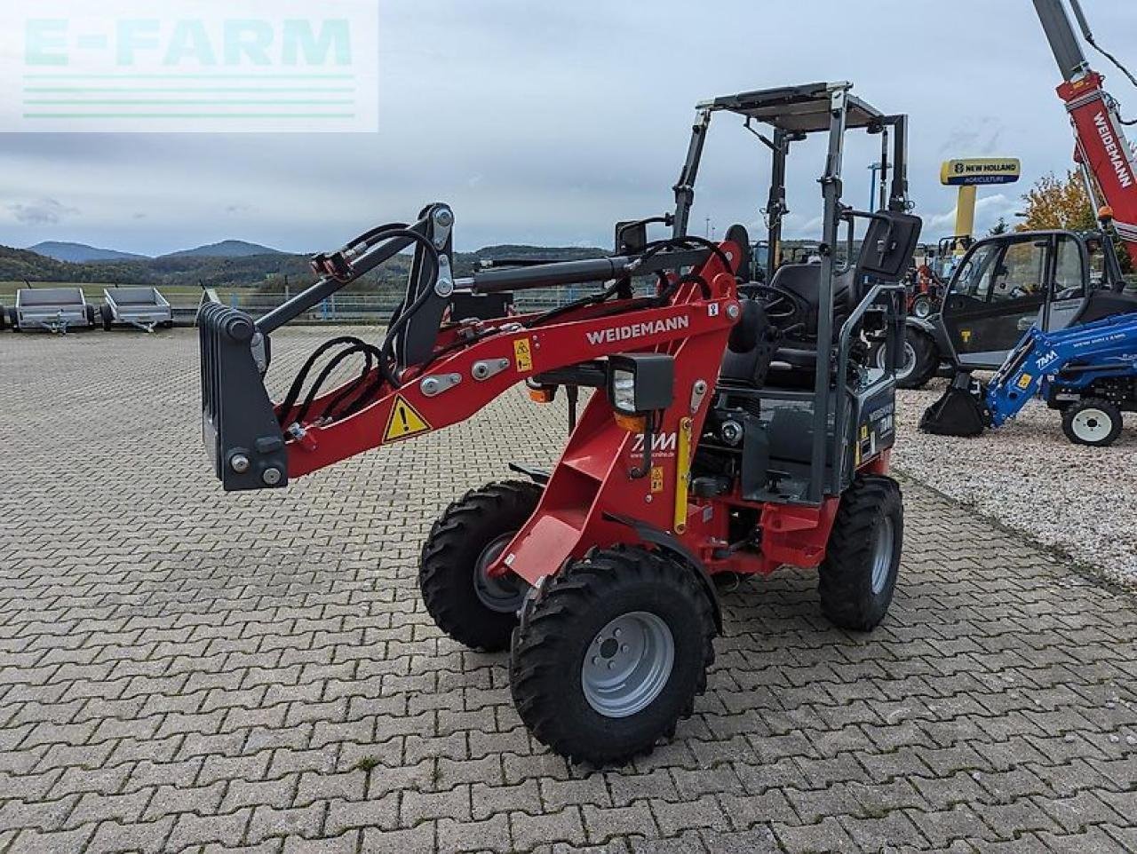 Minibagger typu Weidemann  1140, Gebrauchtmaschine v ANRODE / OT LENGEFELD (Obrázek 3)