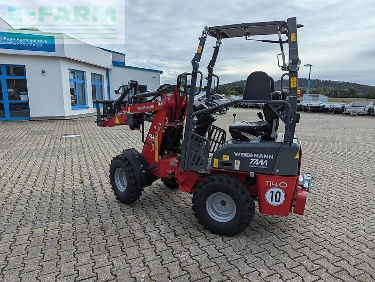 Minibagger typu Weidemann  1140, Gebrauchtmaschine v ANRODE / OT LENGEFELD (Obrázek 4)