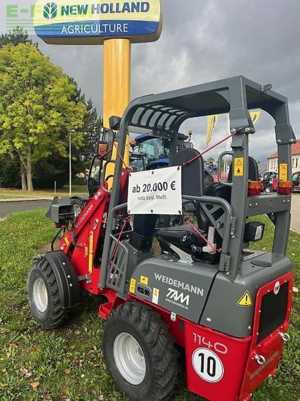 Minibagger tip Weidemann  1140, Gebrauchtmaschine in ANRODE / OT LENGEFELD (Poză 5)