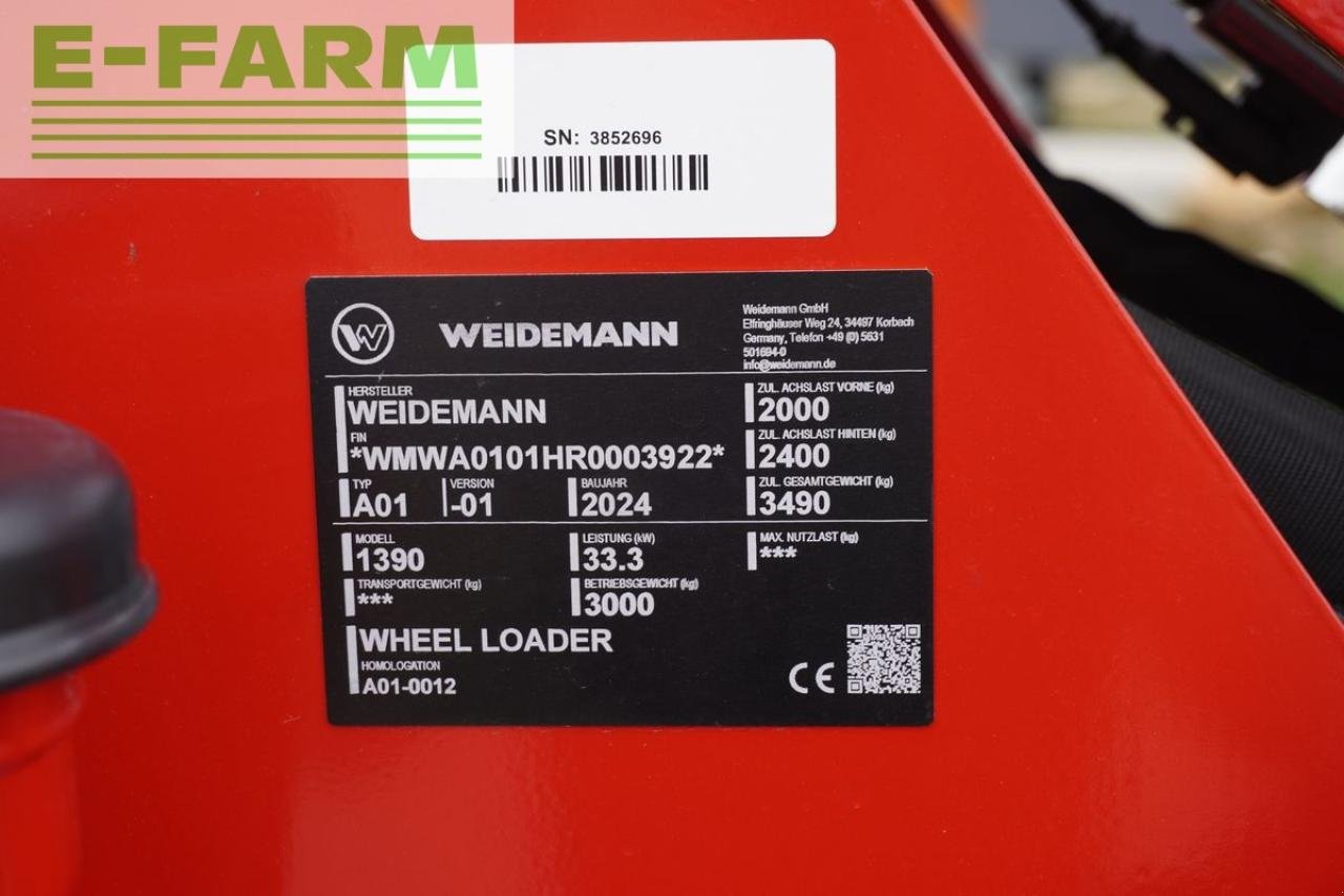 Minibagger от тип Weidemann  1390, Gebrauchtmaschine в Korneuburg (Снимка 8)