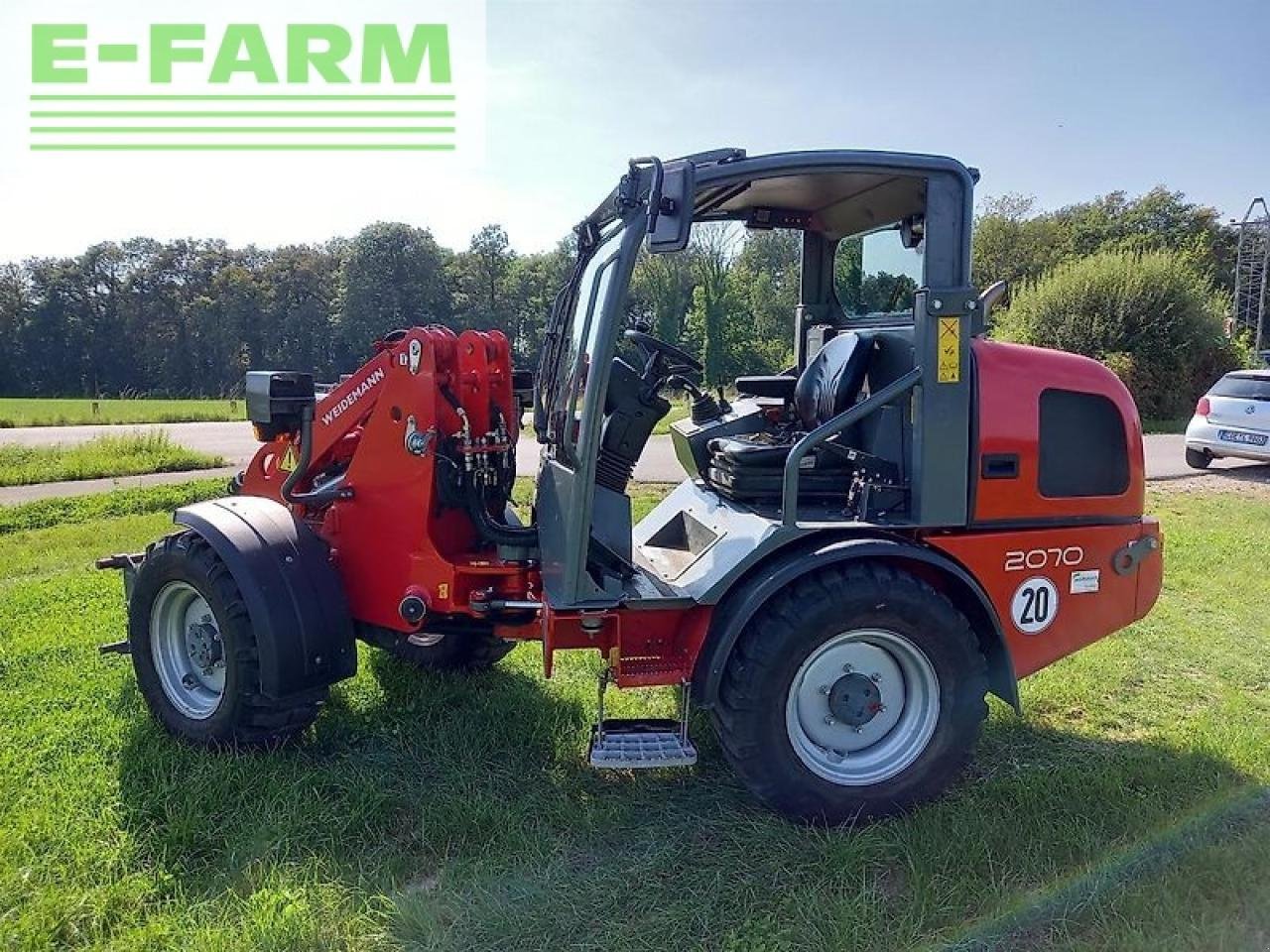 Minibagger of the type Weidemann  2070 cx 80lp, Gebrauchtmaschine in ROSENDAHL (Picture 7)