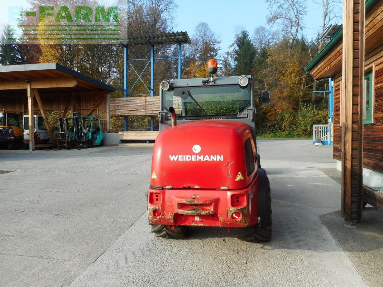 Minibagger typu Weidemann  2070 cx50lpt mit teleskoparm!, Gebrauchtmaschine v ST. NIKOLAI/DR. (Obrázok 3)