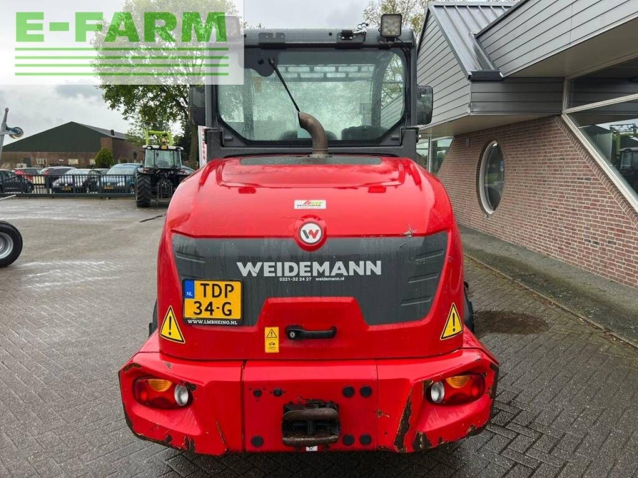 Minibagger del tipo Weidemann  4080lp, Gebrauchtmaschine en ag BROEKLAND (Imagen 4)