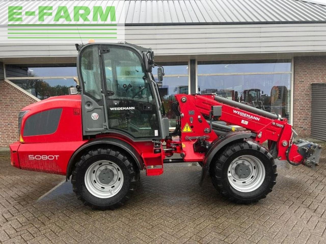 Minibagger van het type Weidemann  5080 t, Gebrauchtmaschine in ag BROEKLAND (Foto 8)