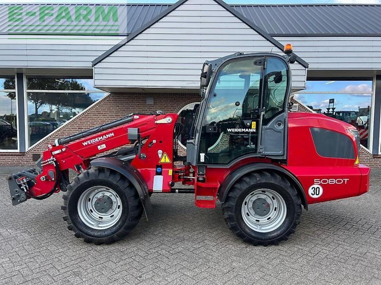 Minibagger van het type Weidemann  5080t, Gebrauchtmaschine in ag BROEKLAND (Foto 2)